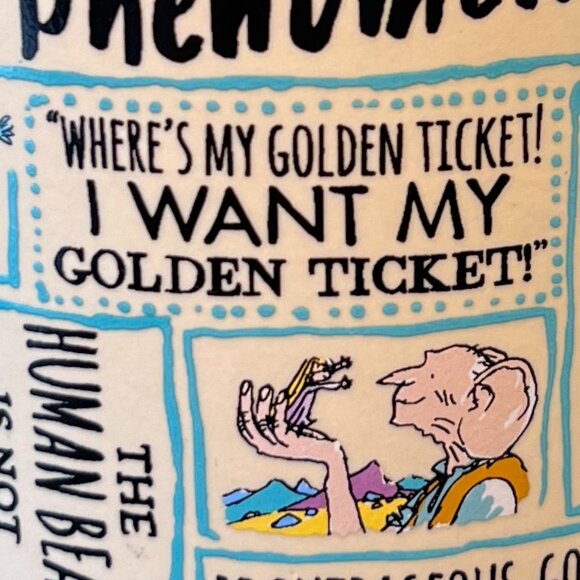 The Unemployed Philosophers Guild ROALD DAHL Literary Mug with Book Quotes - Picture 16 of 16